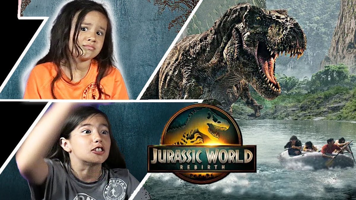 Check out the kids! #jurassicpark #JurassicWorldRebirth 

KIDS HILARIOUS REACTION To Jurassic World Rebirth TRAILER #2
youtu.be/GYRRkBnbo9I