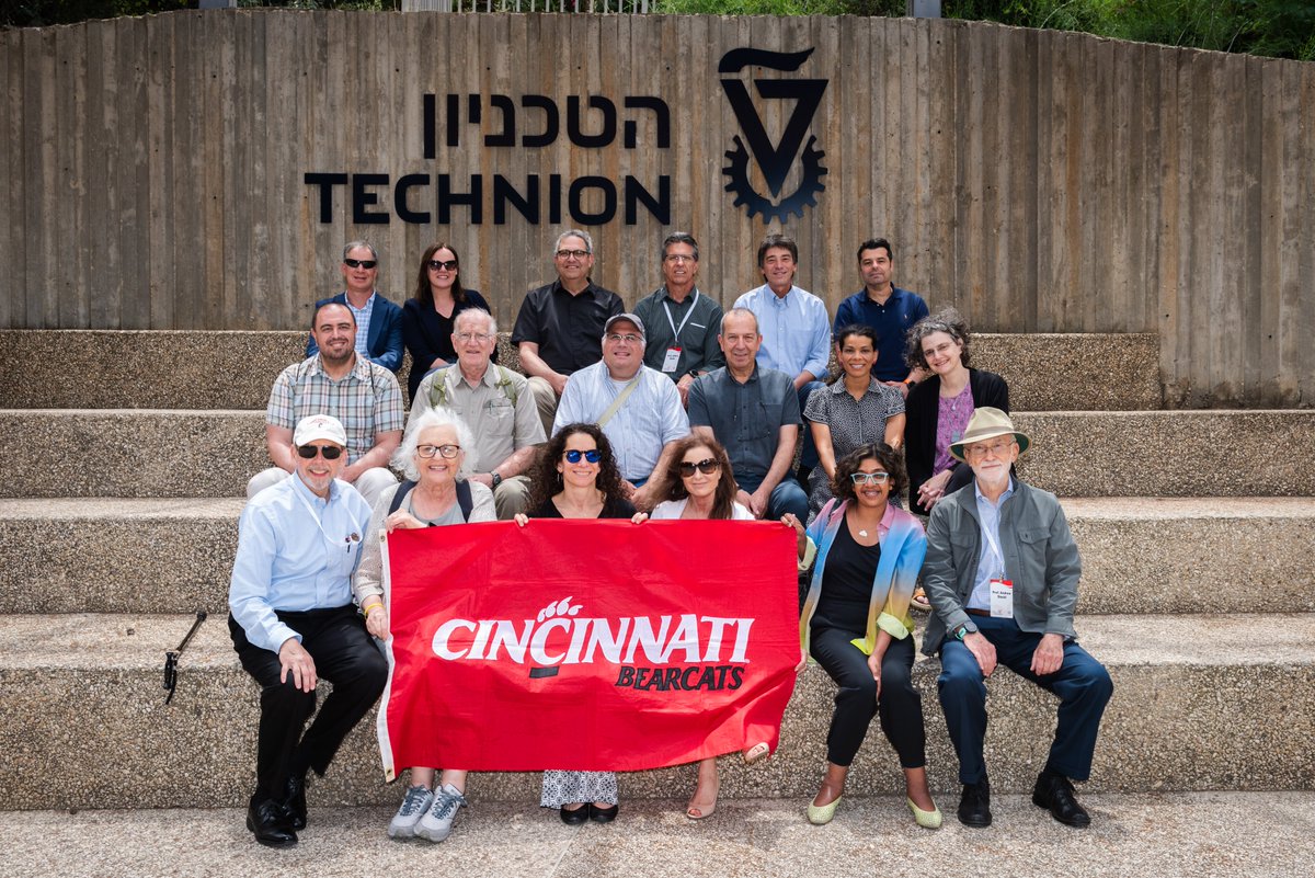 Faculty Against Antisemitism Movement (@_faam) on Twitter photo ๐๐ <a href="/TheAENetwork/">Academic Engagement Network</a> brought a group of Cincinnati faculty to mark the launch of academic partnerships between <a href="/uofcincy/">University of Cincinnati</a>, <a href="/TechnionLive/">Technion Israel</a>, and <a href="/UofHaifa/">University of Haifa</a>. A historic step for global and academic collaboration! ๐๐ <a href="/TheAENetwork/">Academic Engagement Network</a> brought a group of Cincinnati faculty to mark the launch of academic partnerships between <a href="/uofcincy/">University of Cincinnati</a>, <a href="/TechnionLive/">Technion Israel</a>, and <a href="/UofHaifa/">University of Haifa</a>. A historic step for global and academic collaboration!