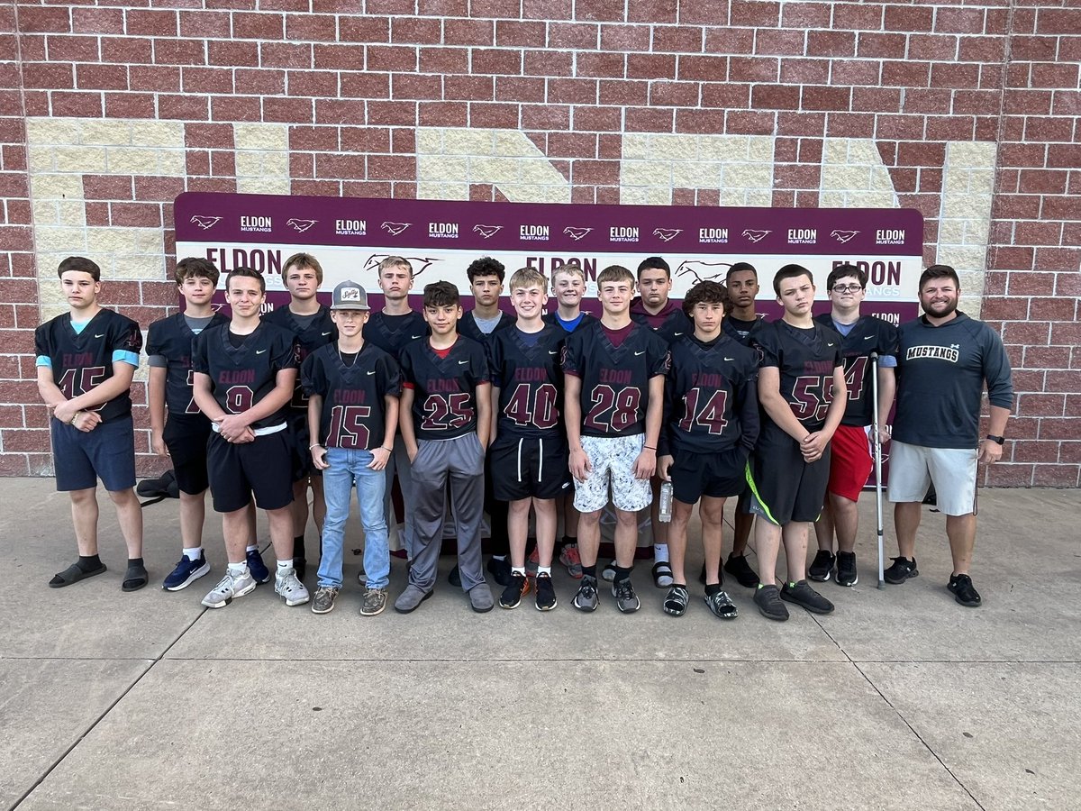 Eldon Mustang Football tweet media