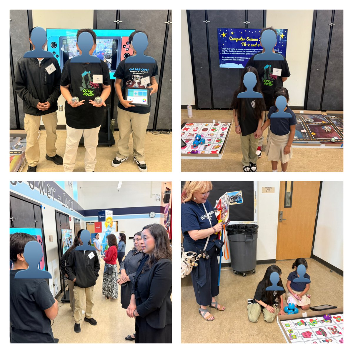 I'm so proud of our students for showcasing our Computer Science and &amp; esports clubs at our schools Leadership Day! They did a wonderful job sharing all they have learned. Thank you to our teacher team and <a href="/ITI_LAUSD/">Instructional Technology Initiative</a>!
<a href="/_MariaM_321/">Maria M.</a> <a href="/LASchoolsNorth/">LAUSD Region North</a> <a href="/Kelly4LASchools/">Kelly Gonez, LAUSD</a> <a href="/SLAStallions/">SLA - Stallion News Network</a>