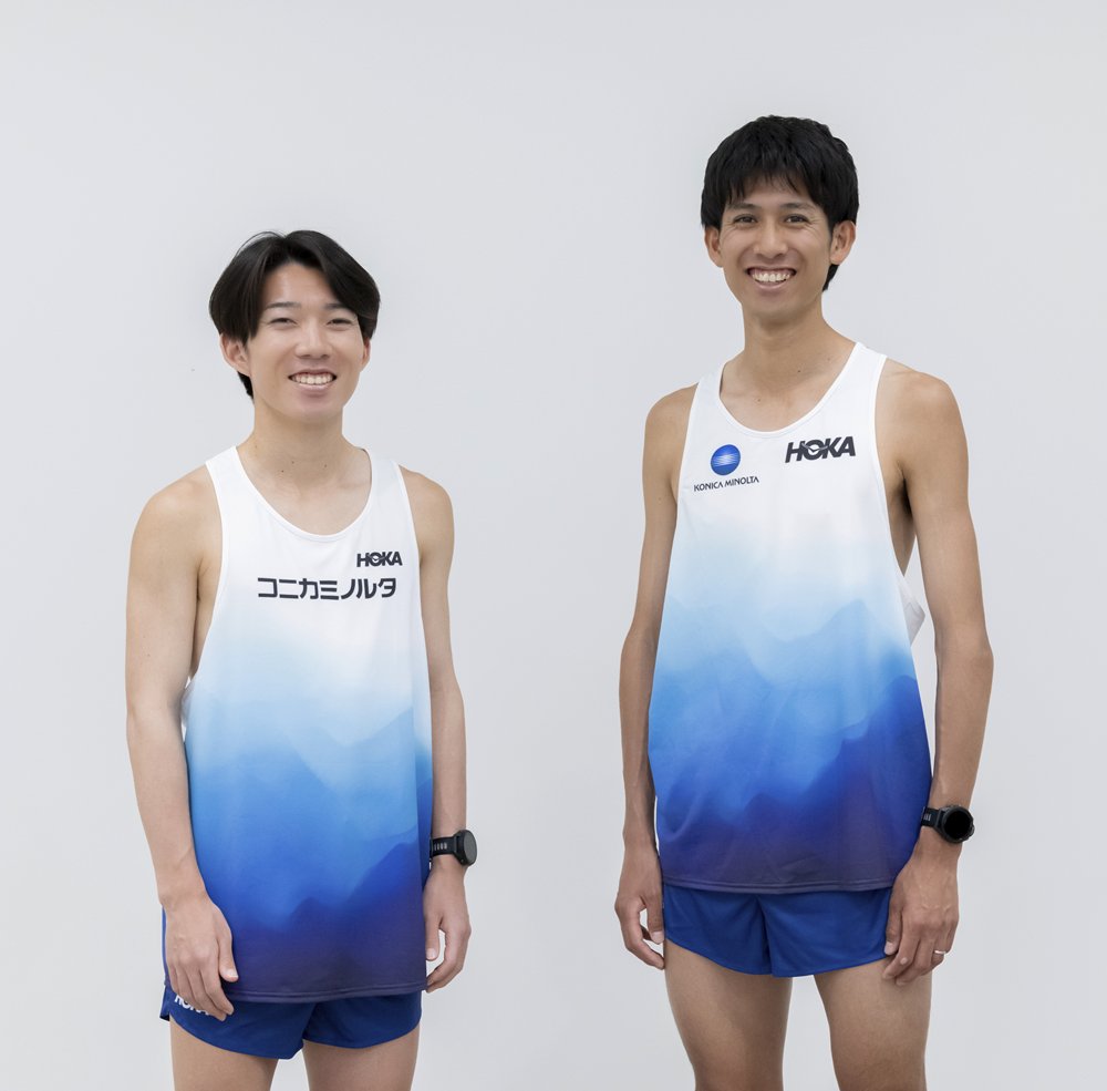 ◢◤🎽新ユニフォーム◢◤ コニカミノルタ陸上競技部は、公式試合で