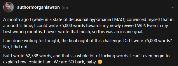 too lazy to condense this to fit the word count restraints here, but: