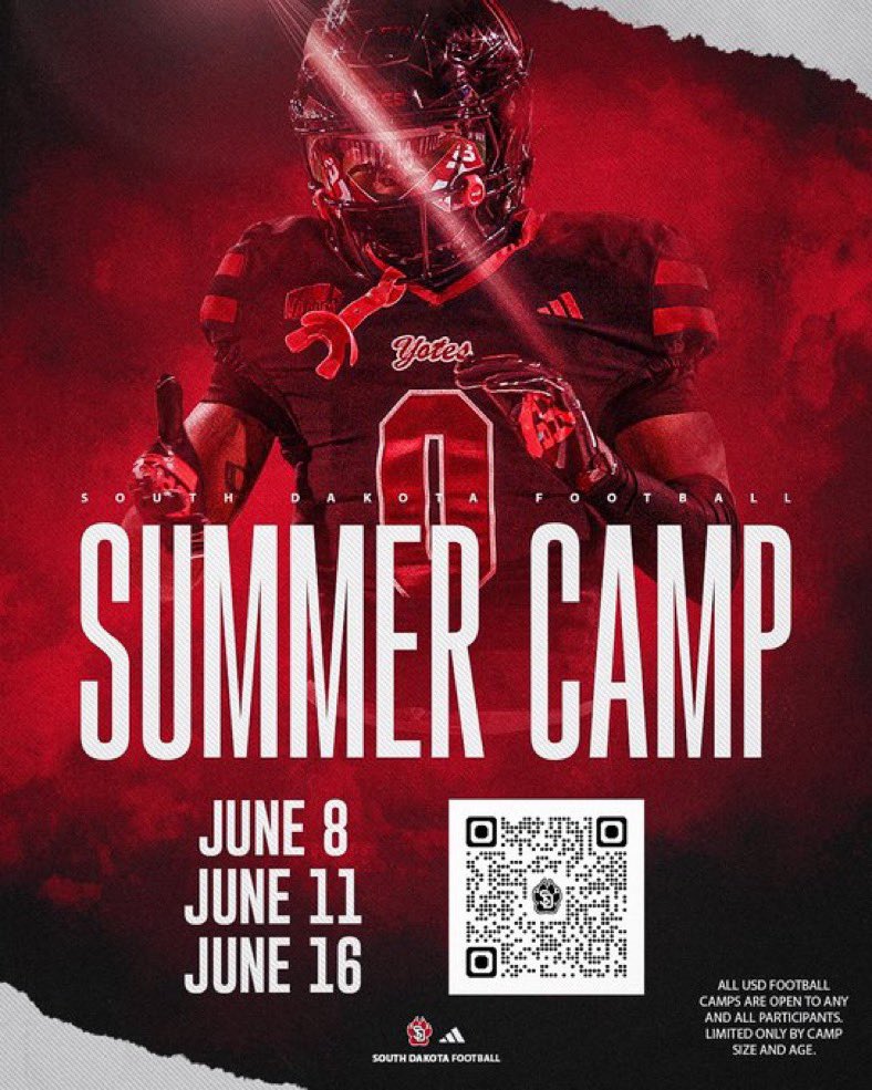 Thanks for the camp invite!@Coach_TMorrison
