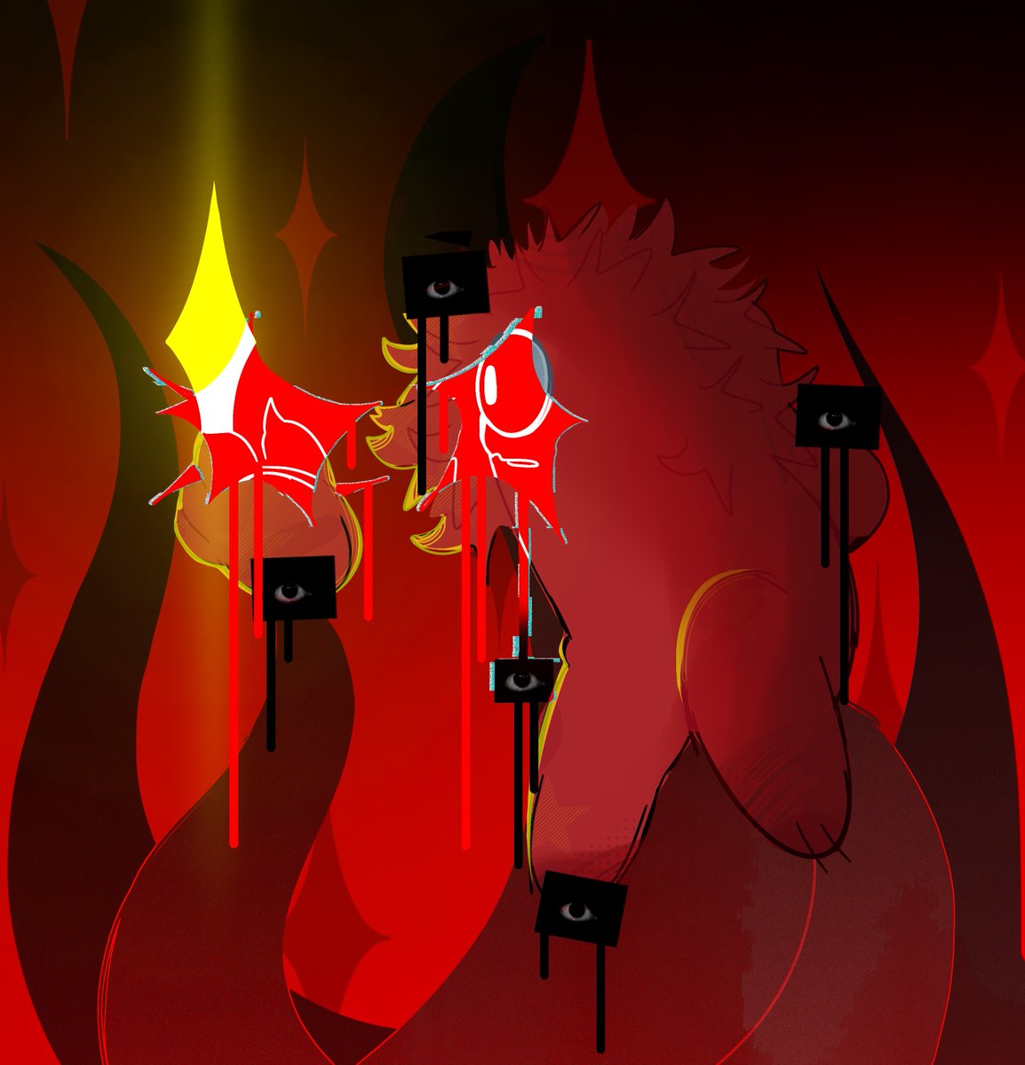 BeanJJzz's tweet image. The red obsession is growing god damn it #AmongUs #amongusart #amongusartwork #amongusfanart #amongusOC #art #rodamrixart #rodamrix