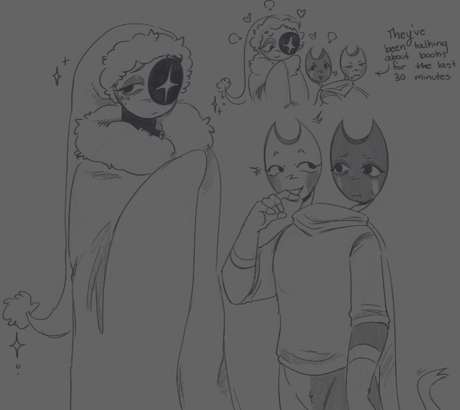 MyNameIsLazyy's tweet image. Sorry for being a lazy bum and not posting 😮💨
Here's my fav ship doodles :3
#MidnightTragedy #DandysWorld #DandysWorldFanart