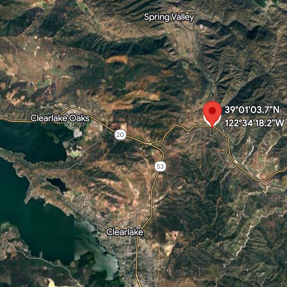 CALFIRELNU's tweet photo. #LongFire: CAL FIRE and the Northshore Fire Protection District are at scene of a vegetation fire burning between Old Long Valley Road and Highway 20, east of Clearlake Oaks. The fire is approximately three acres burning in grass at a moderate rate of spread. https://t.co/8FudT4Sb4T