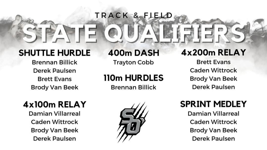 BrennanBillick's tweet photo. Had a tough District track meet because of weather conditions, but I'm glad to be going to participate in my 3rd Iowa state track meet later this week

110 high hurdles &amp; shuttle hurdle relay 

I'm excited to go compete, and I hope to make it to finals
#trackandfield #statebound https://t.co/ysyUfQ2qn6