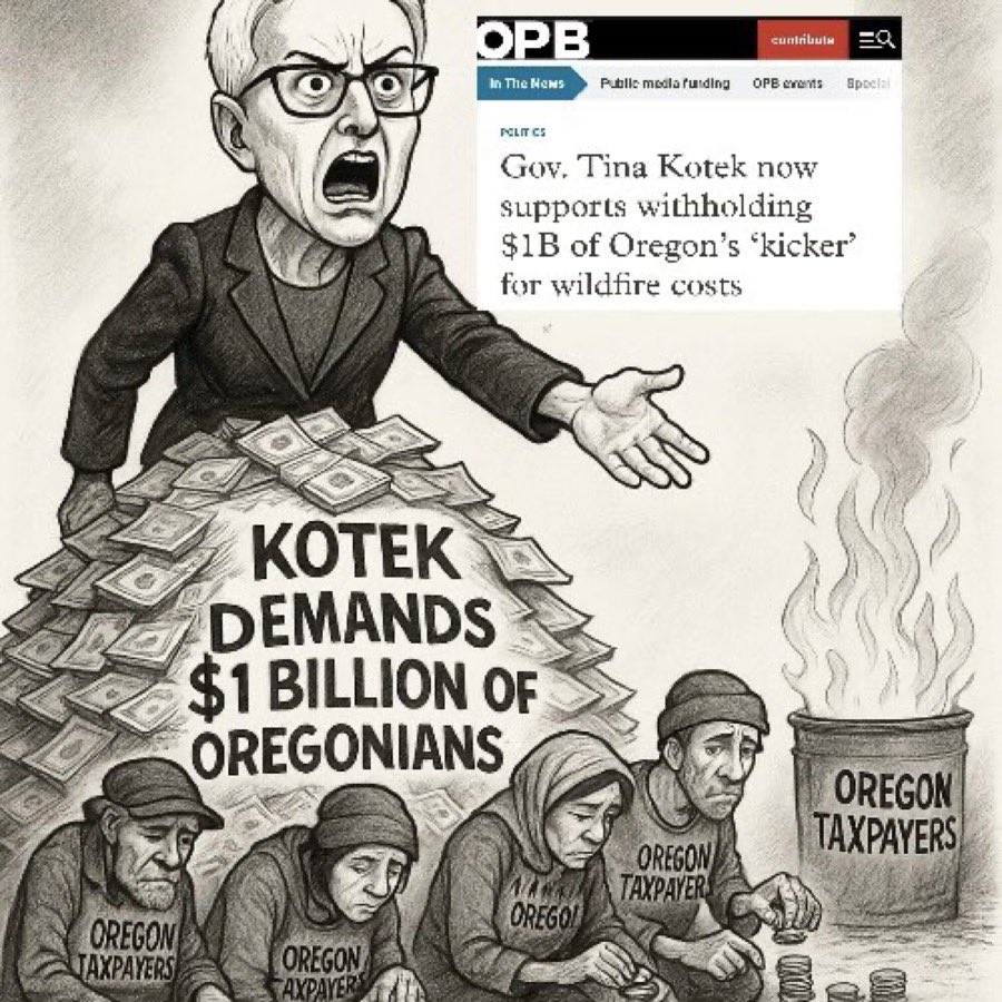 I believe this photo speaks for itself — Oregon’s governor!