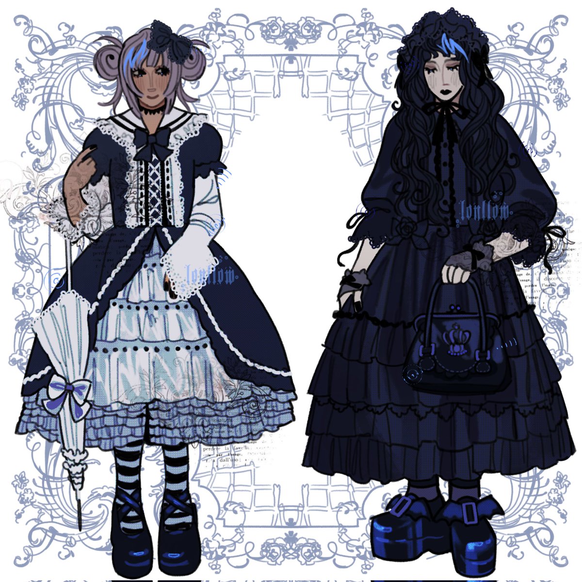 Lonllow's tweet image. Fashion girlys #gothiclolita