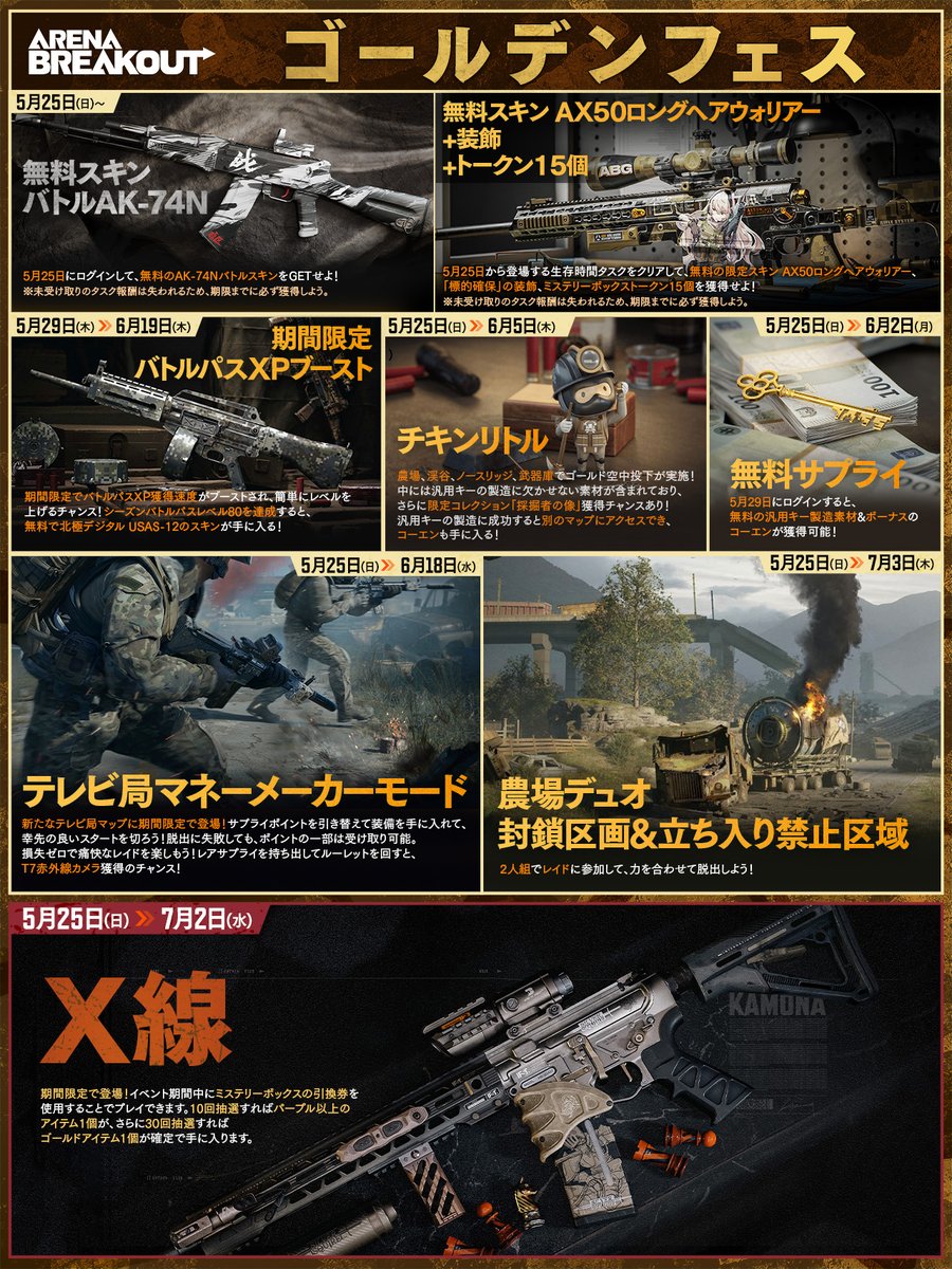 Arena Breakout(アリブレ)日本公式 on X