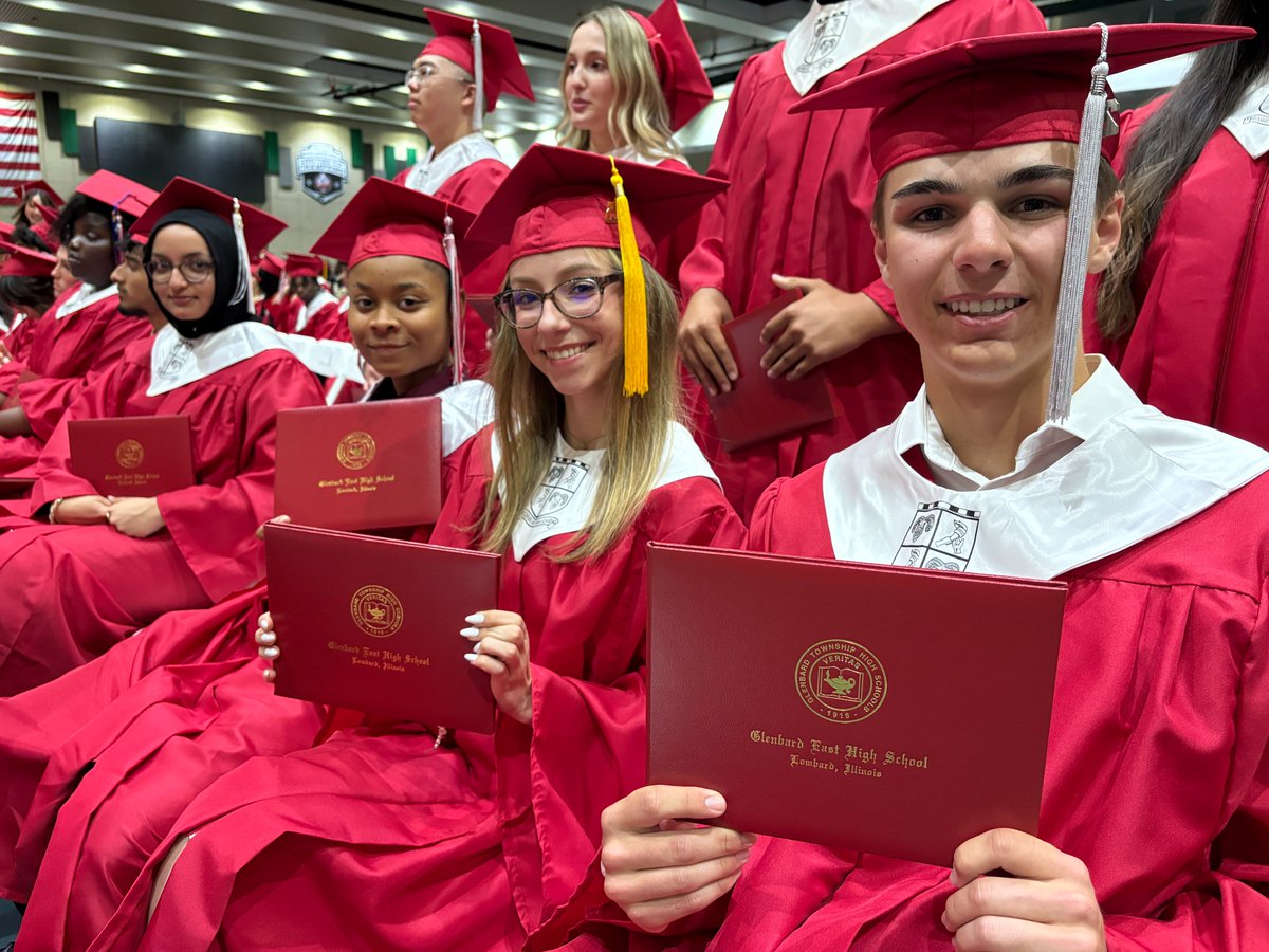 Best wishes to Glenbard East's Class of 2025. Your future is bright.