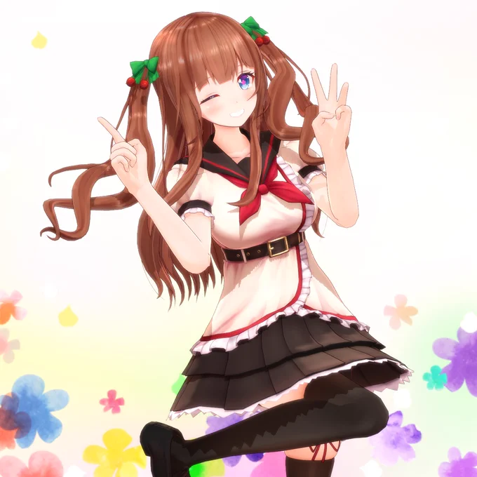 ちぇりすと13万人おめでとうございます!いつもかわいいちえりちゃんを見ることができて嬉しいです! #ちぇり絵<(C)Appland, Inc.> 