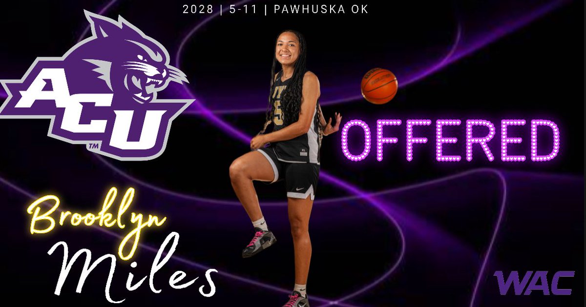 Brooklyn Miles (@brooklynmiles05) on Twitter photo After an incredible conversation with <a href="/ACUWBB/">ACU Women’s Basketball</a> and <a href="/coachgoodenough/">Julie Goodenough</a>, i am blessed and honored to receive a D1 scholarship offer!! Thank you <a href="/CoachCG_ACU/">Chris Garcia</a> <a href="/_coachyak/">Yannick Denson</a> <a href="/CoachTV_acu/">Tatum Veitenheimer</a> for taking the time out of your days and coming to watch me at Clash of the Clubs. It’s much After an incredible conversation with <a href="/ACUWBB/">ACU Women’s Basketball</a> and <a href="/coachgoodenough/">Julie Goodenough</a>, i am blessed and honored to receive a D1 scholarship offer!! Thank you <a href="/CoachCG_ACU/">Chris Garcia</a> <a href="/_coachyak/">Yannick Denson</a> <a href="/CoachTV_acu/">Tatum Veitenheimer</a> for taking the time out of your days and coming to watch me at Clash of the Clubs. It’s much