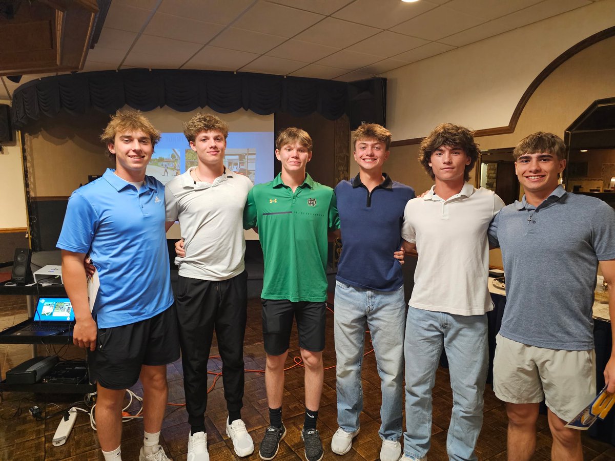 Good luck to these football boys as the baseball District Playoffs start tomorrow at Oakville!