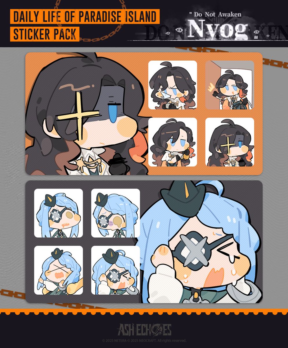 Ash Echoes Global | Daily Life of Paradise Island Sticker Pack

"Detected an unknown signal from online forums… Converting it into images for you…"

The Sticker Pack - Daily Life of Paradise Island is available now on our official Discord server! Enjoy it~

▼ Discord: