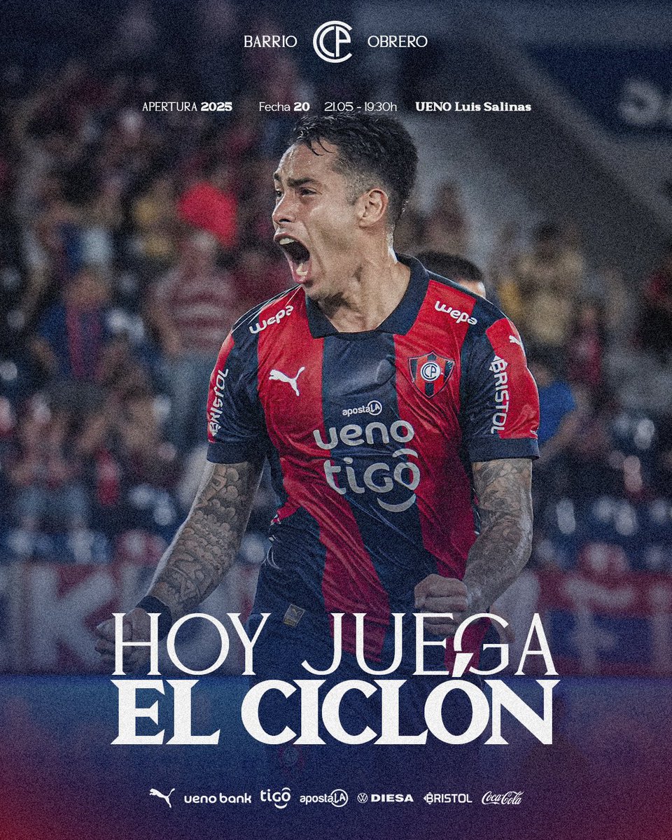 🌪️ ¡𝑯𝒐𝒚 𝒋𝒖𝒆𝒈𝒂 𝒆𝒍 𝑪𝒊𝒄𝒍ó𝒏! 🔵🔴