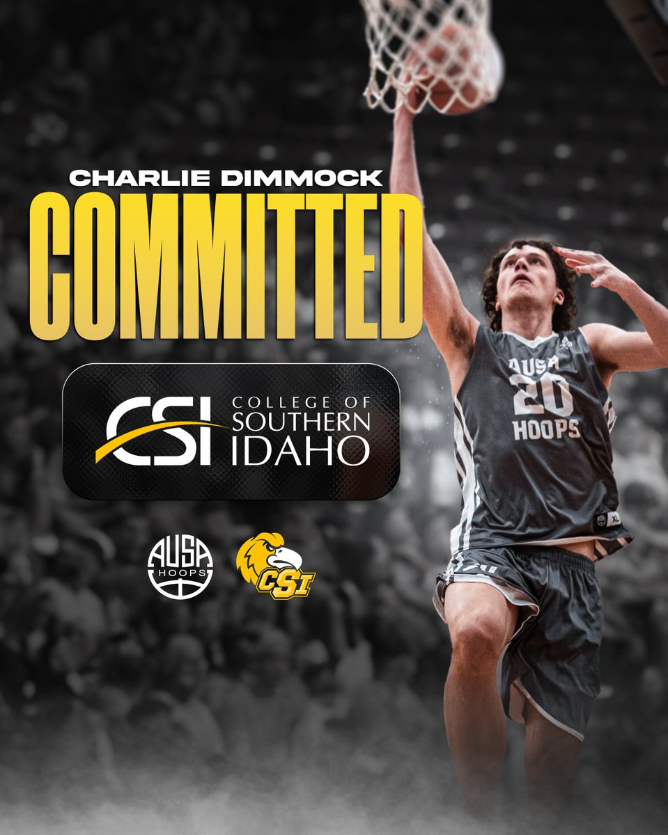 AUSA_Hoops's tweet image. AUSA fam @charliedimmock4 is headed to @CSI_MBB!
After touring with us in 2023 and shining at @IMGABasketball, he’s proven himself as an elite rebounder and rim protector. Big-time athlete with a bright future.
Proud of you, Charlie! 🙌