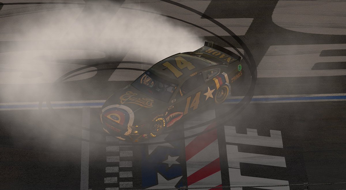 Get out the broom! Swept the Week 12 League weekend at Charlotte! Captured the Coca-Cola 600, then the Queen City 150.

We were facing the inside wall with 12 to go. 😳 Hung on to it and rallied back to the lead.

Papa Bear Racing:
Griff - P1
<a href="/BBear1490/">BigPapaBear1490</a> - DNS (Mechanical Issues)