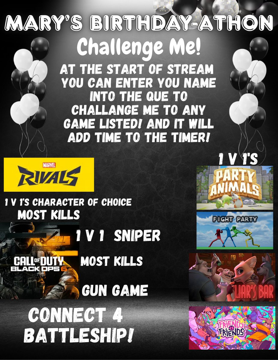 So...this is happening...mark your calendars mkay?