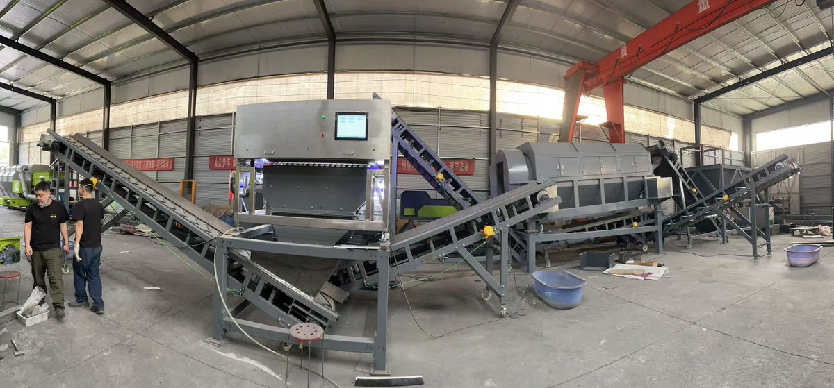 Linda50105690's tweet image. 😎We are delivering the glass color sorting line for two days.
🙏Every delivery is built on trust — and we take that seriously.
#GlassRecycling #GlassSorting #RecyclingMachine #CulletSorting #SustainableRecycling #ZeroWaste #SmartFactory #EnvironmentalTechnology