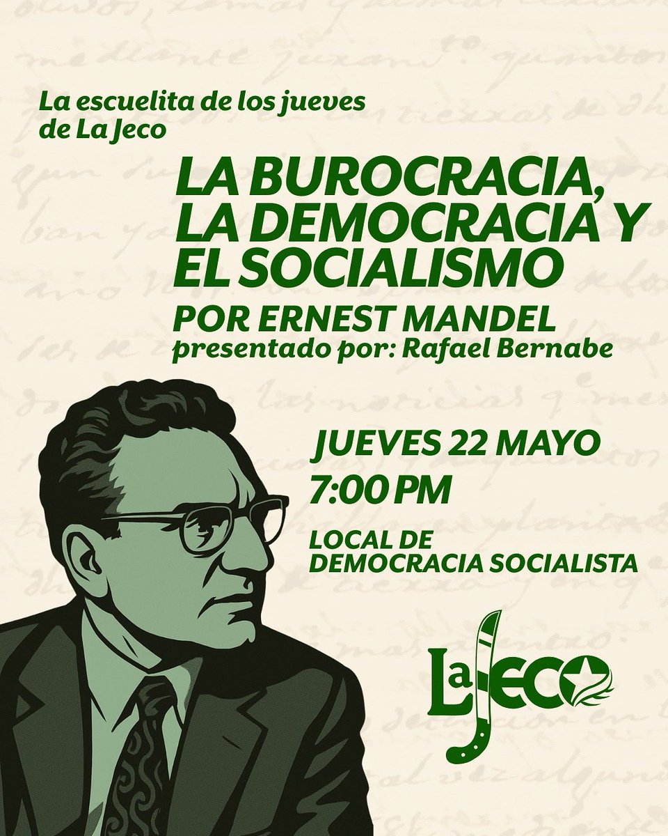 Como cada jueves, les esperamos. 
¡Continuemos la discusión y formación! 📚🔥