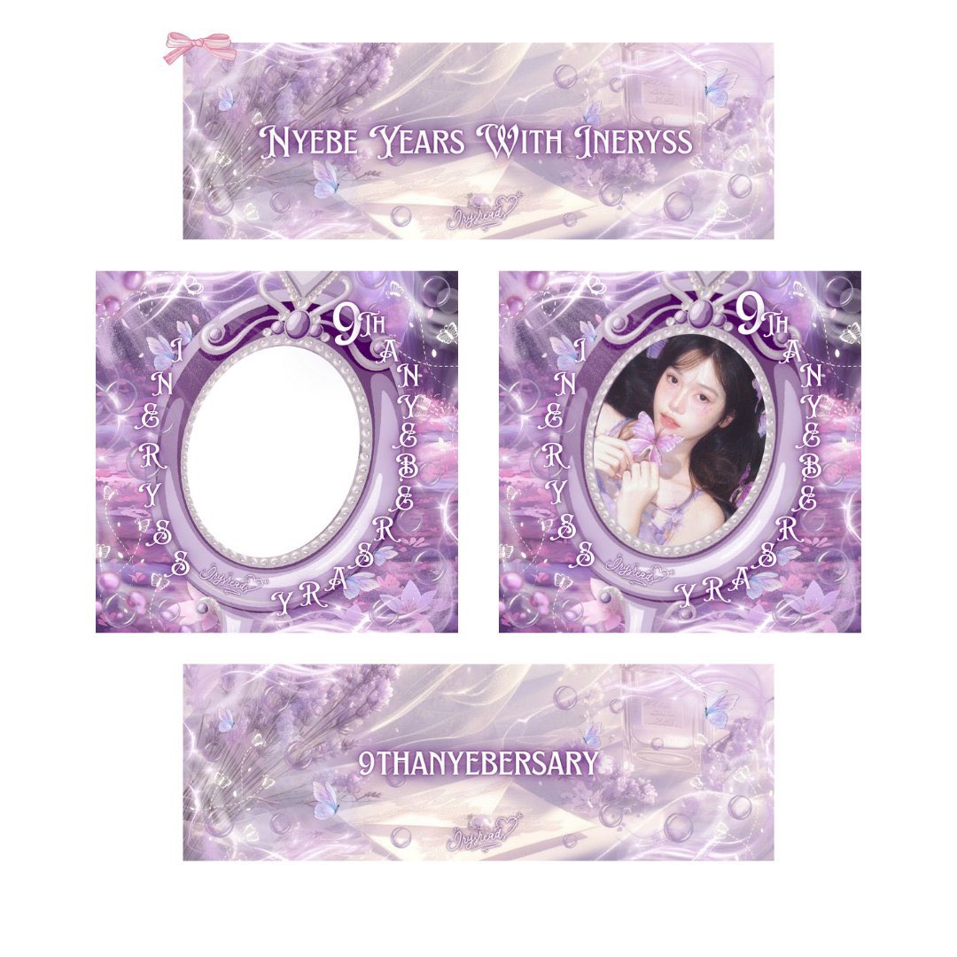 Irys! What are y’all waiting for? Join the starlit celebration by using this Twibbon and Header, We would be glad to see y’all with matching layouts!

#IneryssNINEversary
#NinemarkableYearsWithIneryss

💜: twibbo.nz/9thanyebersary