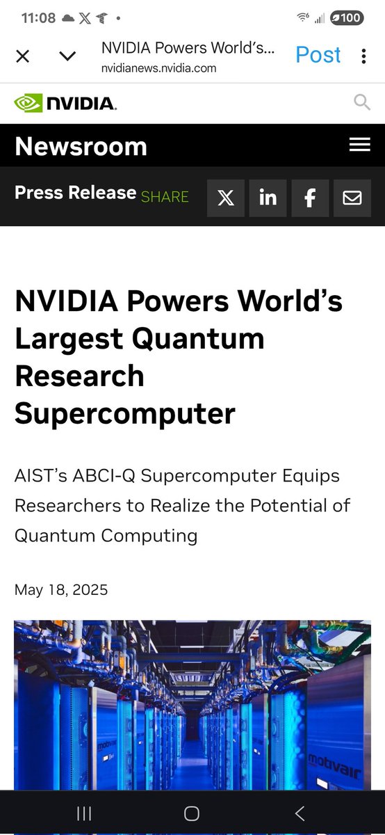 Quantum technology 
$IONQ $RGTI $GOOGL $META $NVDA $ORCL