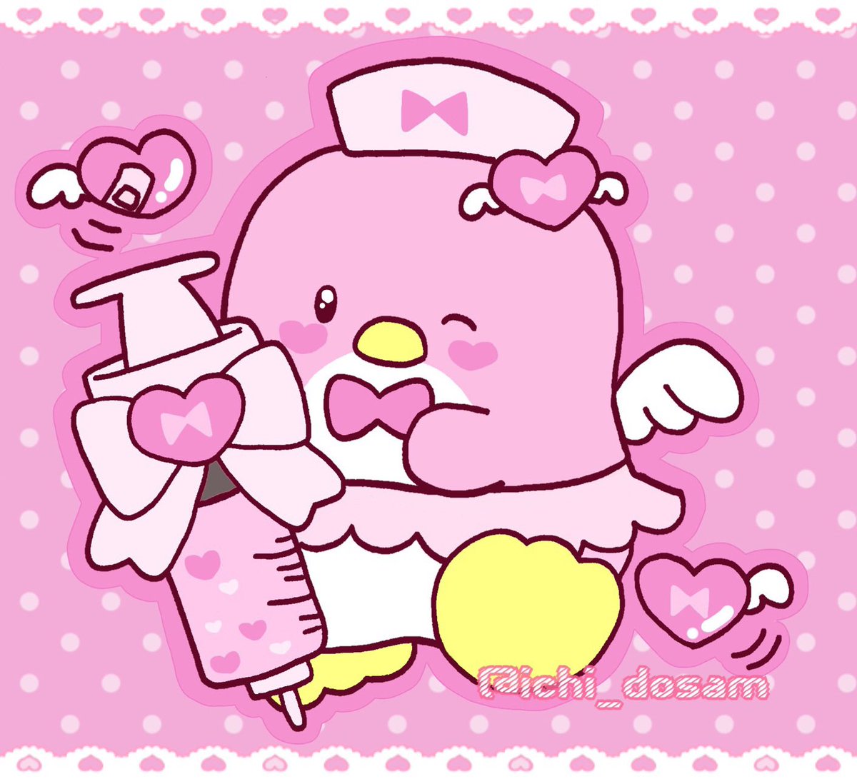 ichi_dosam's tweet photo. エンジェルナ〜スペンギン💖🐧🎀
#サンリオキャラクター大賞
#タキシードサムくんを応援しよう2025
#MAKESAMNOISE https://t.co/VWsNwAL4kH
