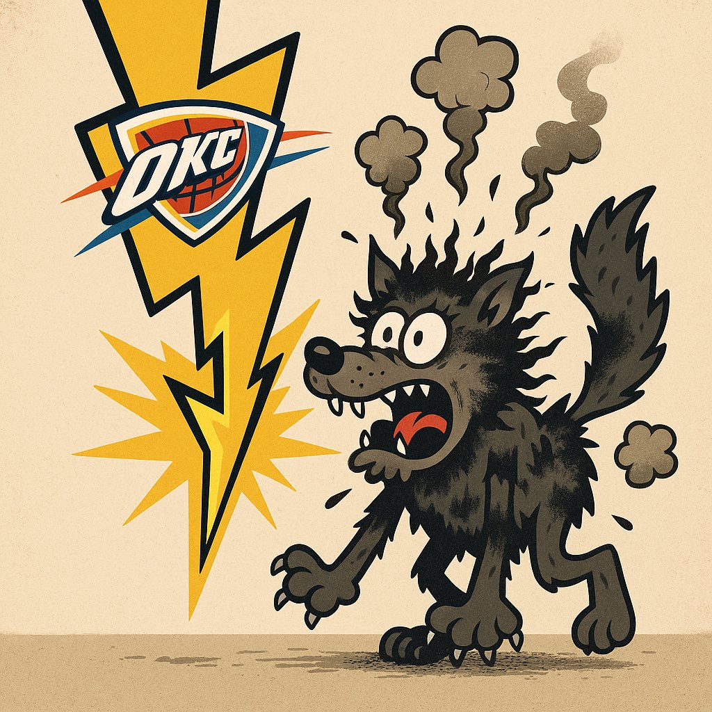 Thunder STRIKE first! 

#ThunderUp