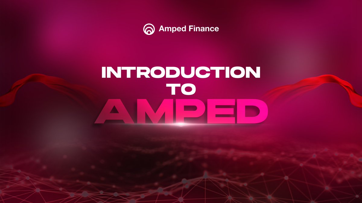Introducing Amped Finance: Where DeFi Meets AI on <a href="/SonicEcosystem/">Sonic Eco</a> 

We've built a platform that amplifies your capital through battle-tested infrastructure and forward-thinking innovation.

Read our first blog post to learn what sets us apart 👇 amped.finance/#/blog/intro-t…