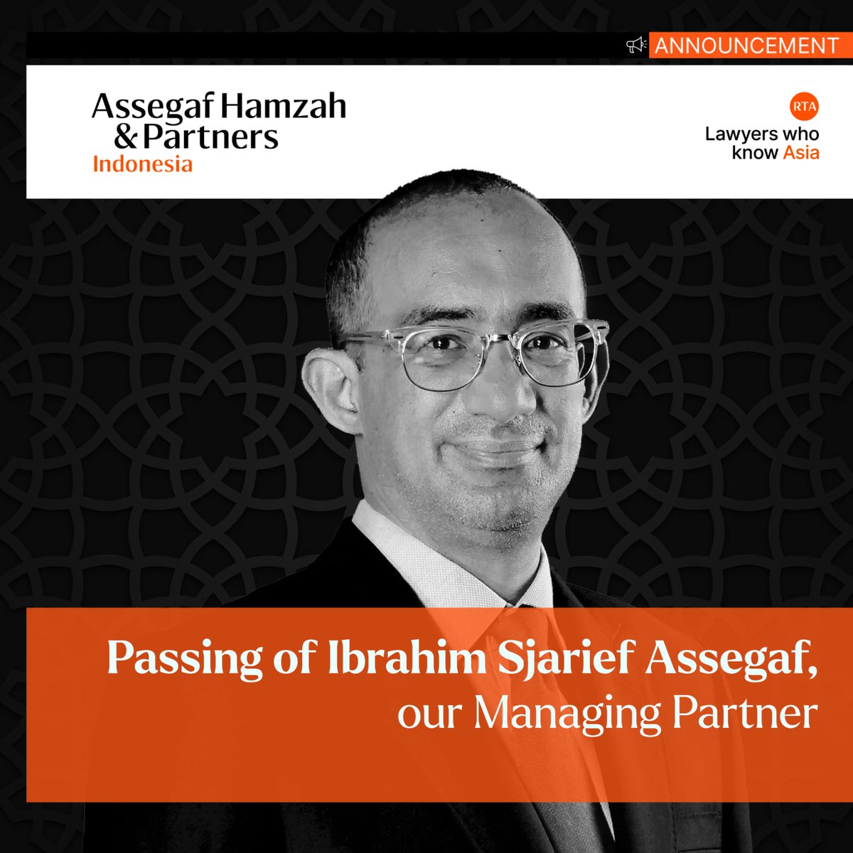 Ikut berduka cita....

<a href="/AssegafHamzah/">hamzah assegaf</a> <a href="/NarasiNewsroom/">Narasi Newsroom</a> <a href="/narasitv/">Narasi</a> <a href="/MataNajwa/">Mata Najwa</a> <a href="/NajwaShihab/">Najwa Shihab</a>