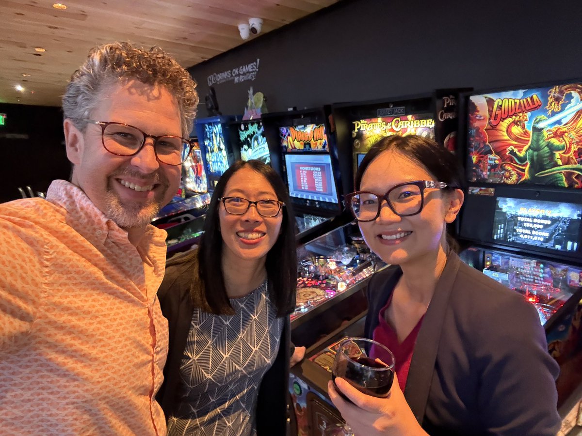 #ASNR25 a success on many levels not least of which is spreading a little pinball love to my <a href="/TheASNR/">The American Society of Neuroradiology</a> #neurorad friends <a href="/barcadephilly/">Barcade</a>