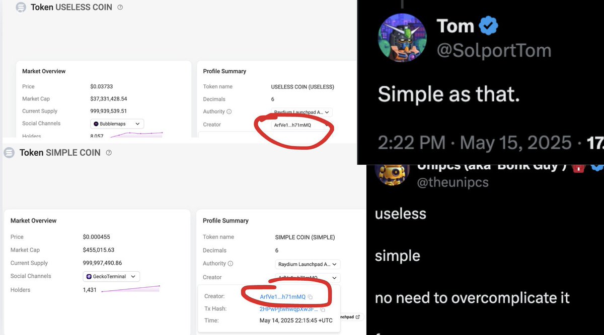 The lore that started it all.

It’s not just a coin, it’s a statement.

It’s simple.