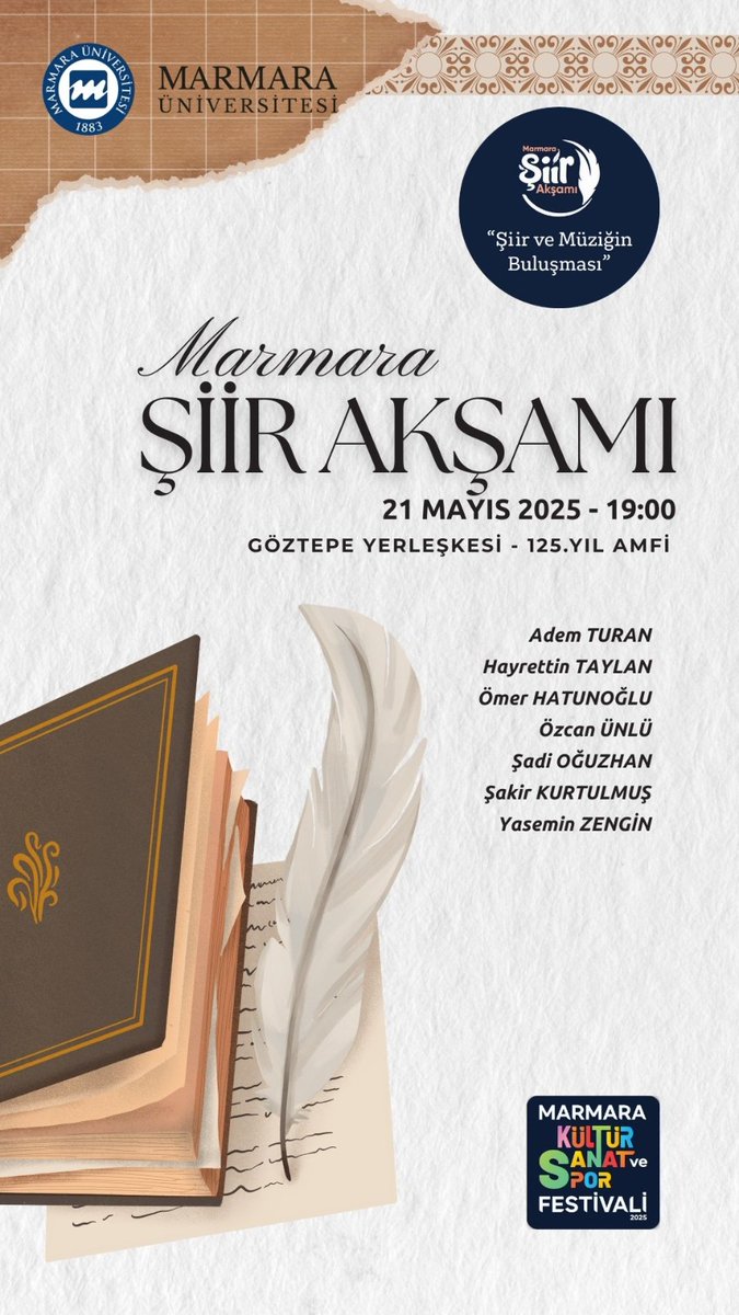 Gurup vaktinde Marmara'da Akşamı.