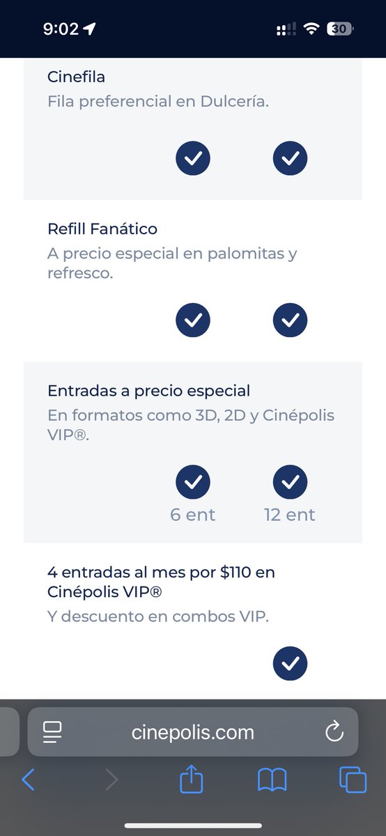 tonyfms7's tweet photo. @Cinepolis información sacada de su sitio web https://t.co/ph3FY3h04R  Llevo como 2 ó 3 meses y no me aparecen mis folios de Fanático para VIP.  @Cinepolis siendo @Cinepolis engañando a sus clientes.  @Profeco se puede hacer algo ante el incumplimiento de @Cinepolis??? https://t.co/UythD4k31B