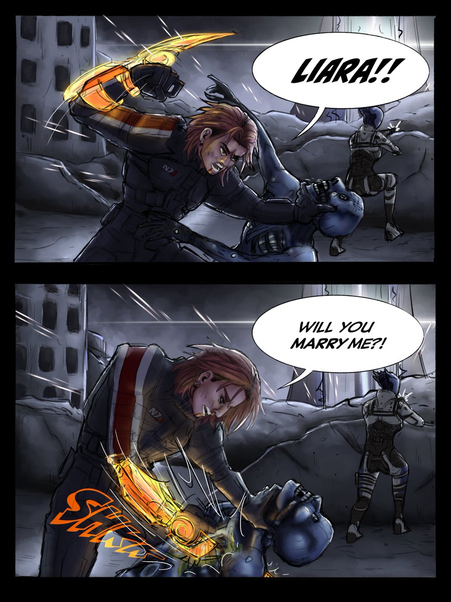 Imdyingforthis's tweet image. 1/2 #MassEffect