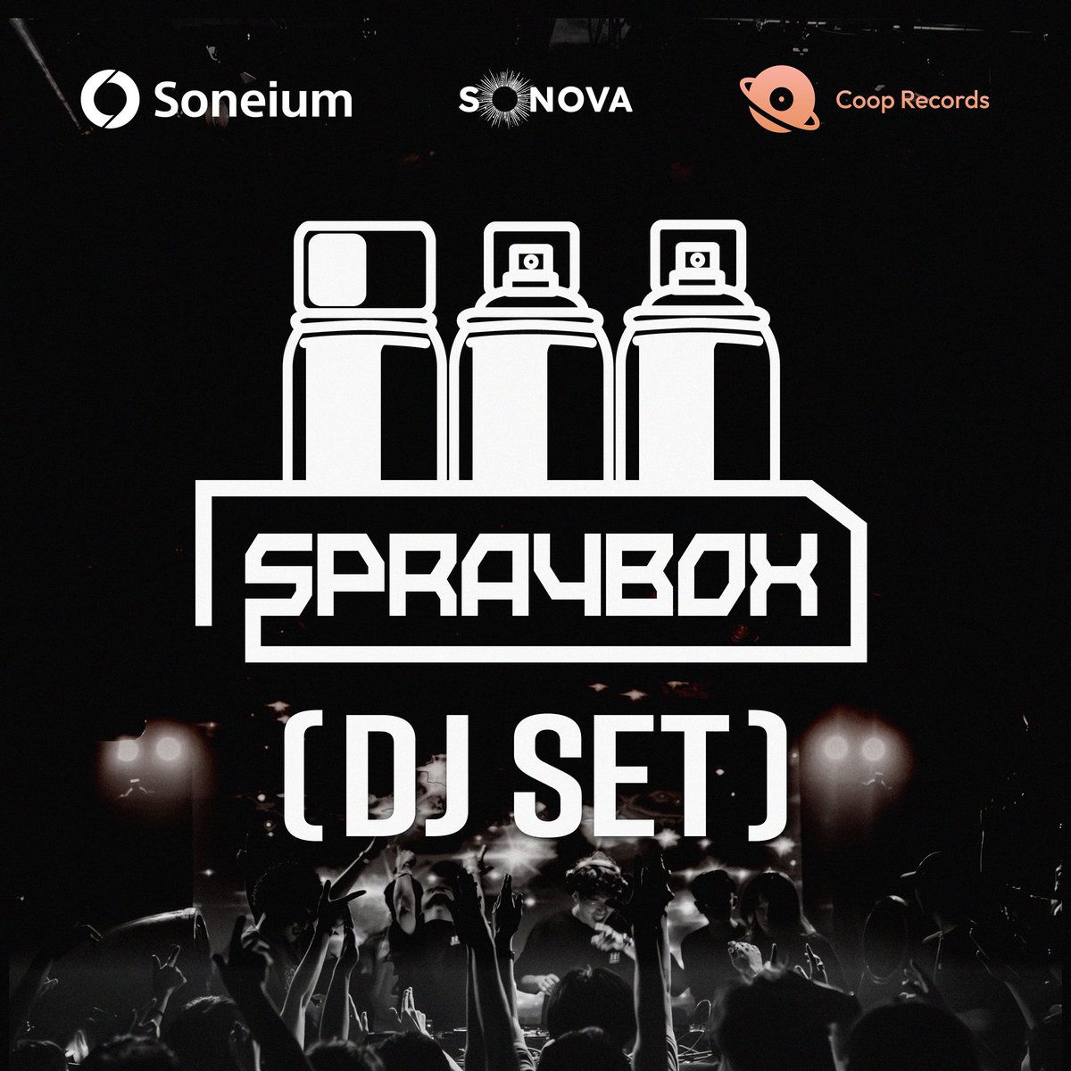 💿 Mint the Mix, Catch the Vibe – SPRAYBOX (<a href="/spraybox_jpn/">SPRAYBOX</a>) Drops on Soneium! 

In collaboration with <a href="/cooprecsmusic/">Coop Records</a> via <a href="/SonovaNFT/">Sonova💿</a>, SPRAYBOX — a Tokyo-based collective curating UK garage &amp; bass music — just dropped a fire DJ mix featuring tracks from their crew and a teaser for 2
