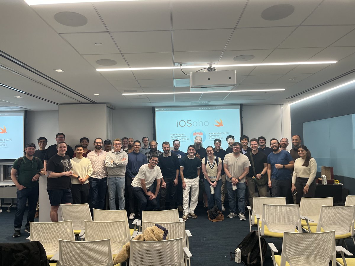iOSoho's tweet image. Thanks to everyone who came out tonight! Great evening at @CapitalOneTech with two fantastic talks by Stéphane Copin &amp;amp; @gonzalolarralde. Hope you had as much fun as we did.
Stay tuned for the next meetup announcement!