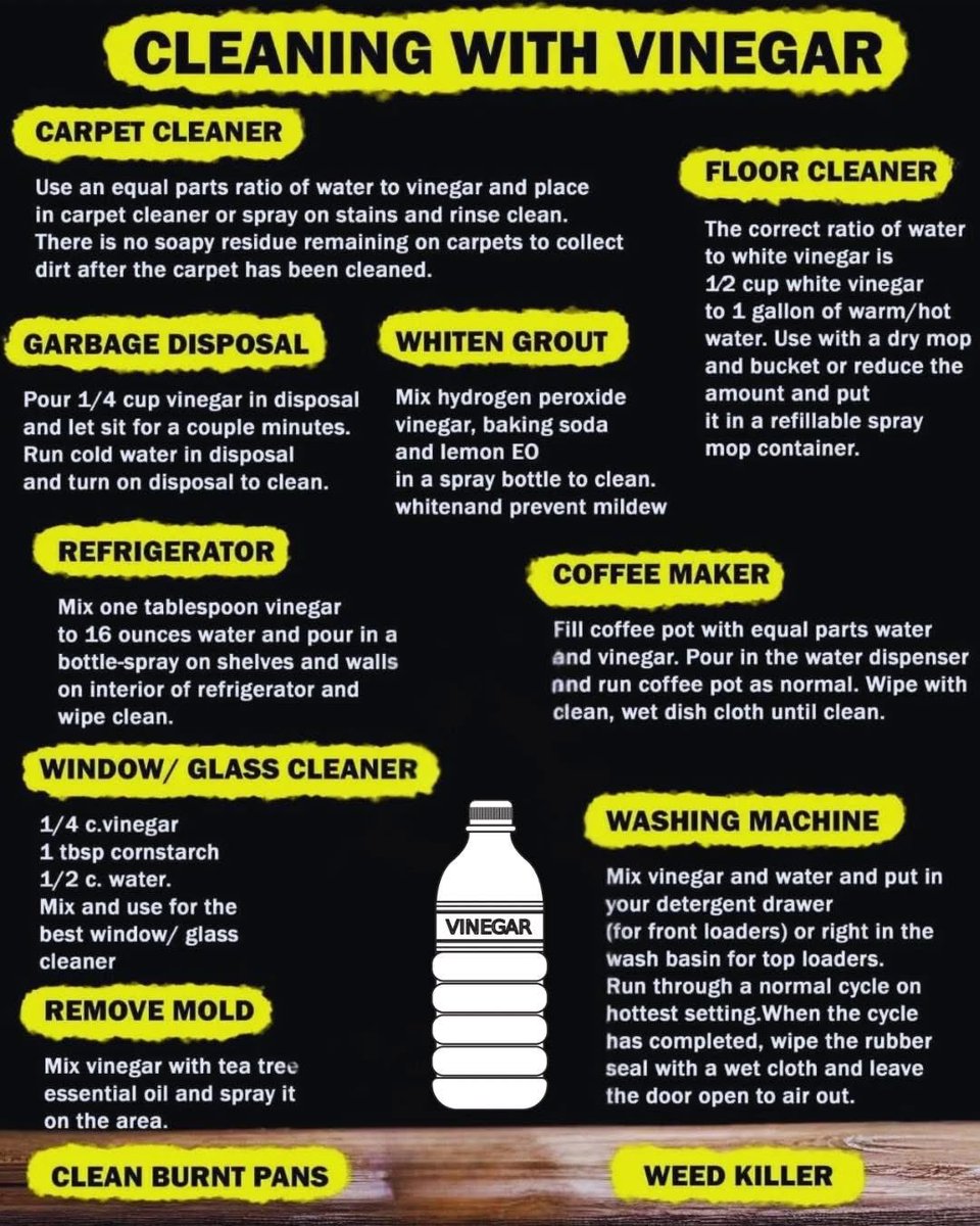 cleaning with vinegar