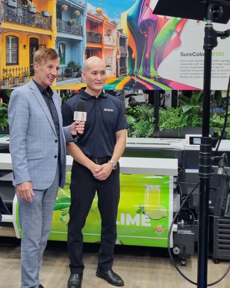 In the signage arena, Epson kicks off proceedings at #PacPrint with the new SureColor S9160, a 64-inch signage printer setting new standards in image quality, colour gamut and productivity.

📍 The Dome, Hall 2 &amp; 3, Sydney Showground
📅 20–23 May 2025

#printexpoaus #epson
