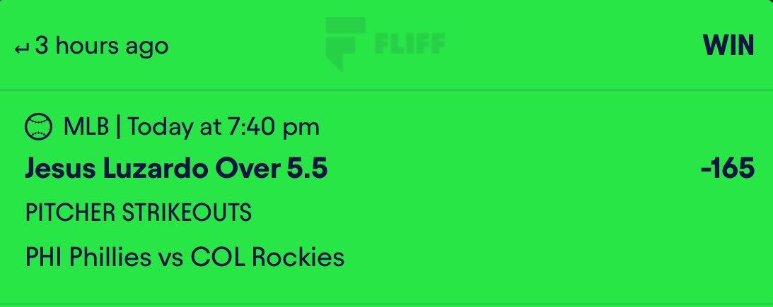 We hitting straight bets as well ✅