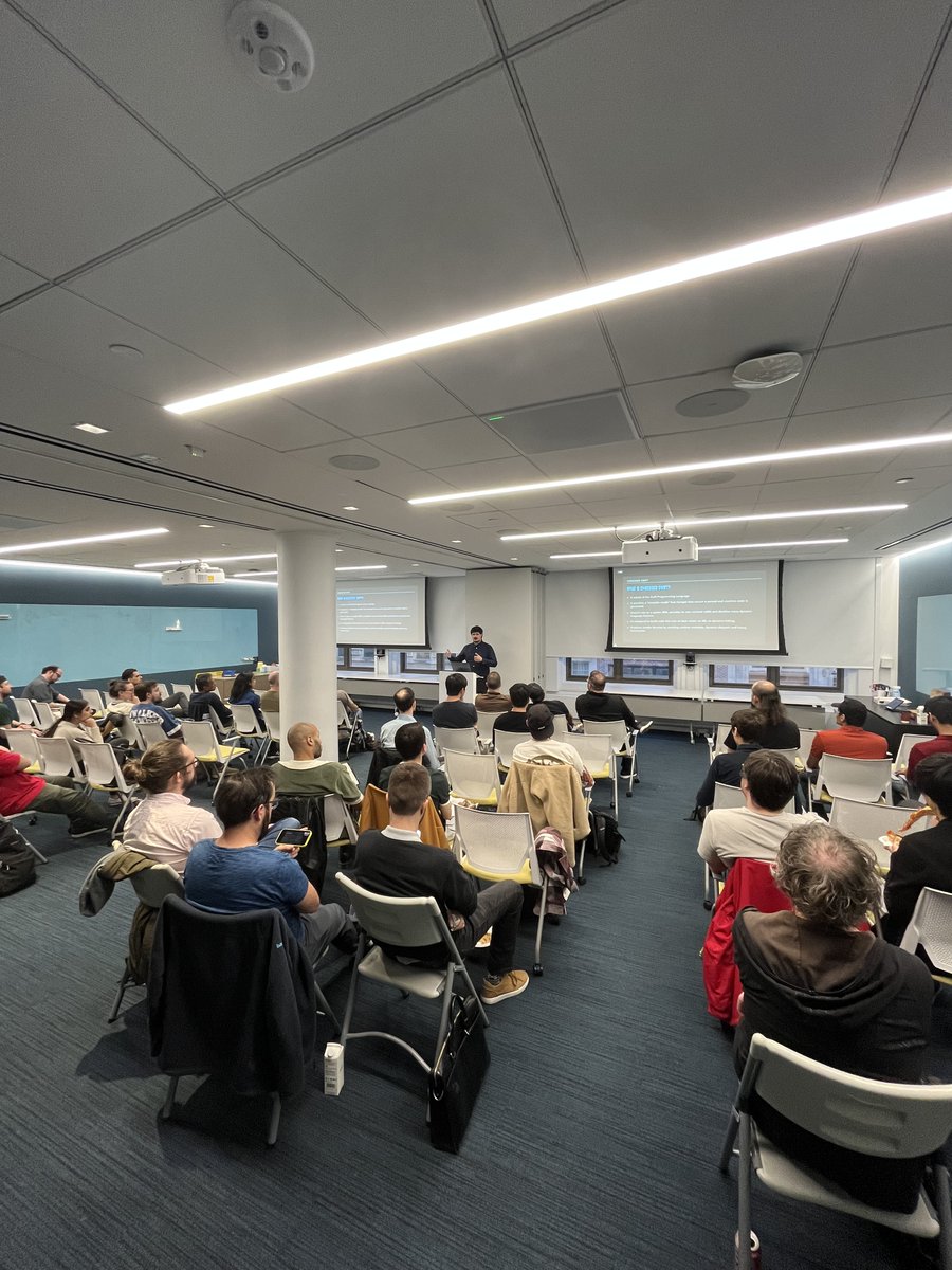 iOSoho (@iosoho) on Twitter photo Thanks to everyone who came out tonight! Great evening at <a href="/CapitalOneTech/">Capital One Tech</a> with two fantastic talks by Stéphane Copin & <a href="/gonzalolarralde/">Gonzalo Larralde</a>. Hope you had as much fun as we did.
Stay tuned for the next meetup announcement! Thanks to everyone who came out tonight! Great evening at <a href="/CapitalOneTech/">Capital One Tech</a> with two fantastic talks by Stéphane Copin & <a href="/gonzalolarralde/">Gonzalo Larralde</a>. Hope you had as much fun as we did.
Stay tuned for the next meetup announcement!