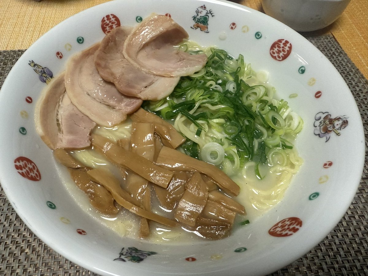 always_fishing2's tweet photo. スガキヤラーメン作った🙂 https://t.co/pHyEokaFJL