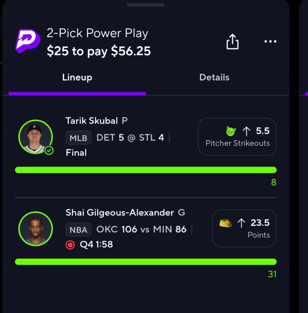 ChalkolatePickz's tweet image. 🌮🧹

#PrizePicks