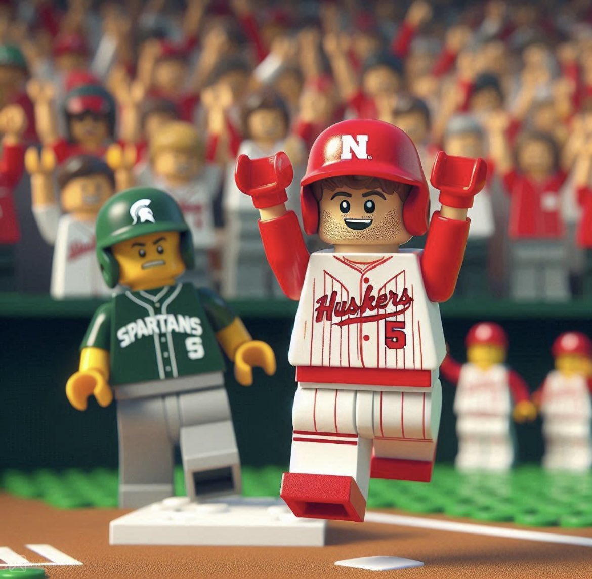 JasonDlego's tweet image. Clutch hit by #5 tonight. @HuskerBaseball