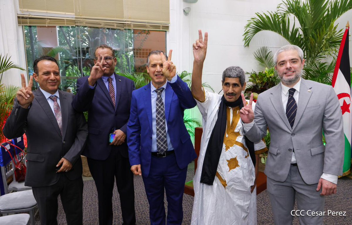 #Nicaragua conmemora el 52 aniversario de la Fundación del Frente Polisario

Reconociendo su lucha por la autodeterminación y la justicia del pueblo saharaui.

¡La hermandad entre los pueblos sigue firme y solidaria!
Más información 🌐👉🏻 canal4.com.ni.