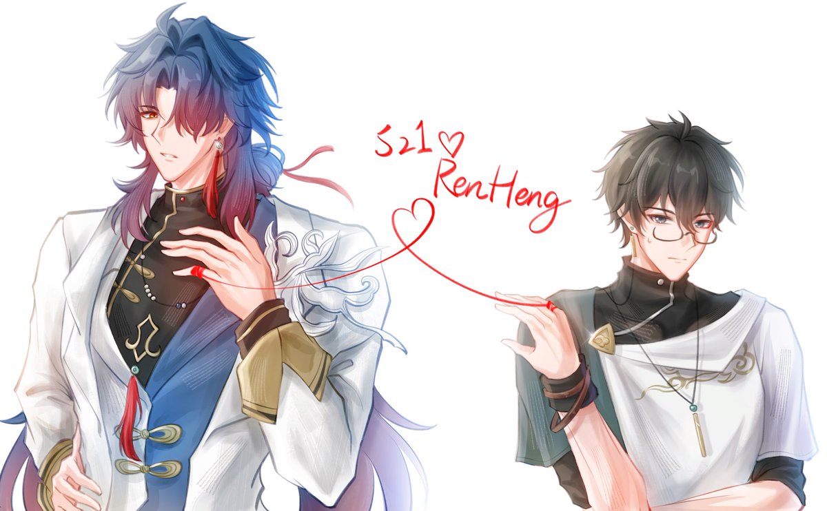 Pulsar7th's tweet image. Happy 521💗💗
#renheng #刃恒