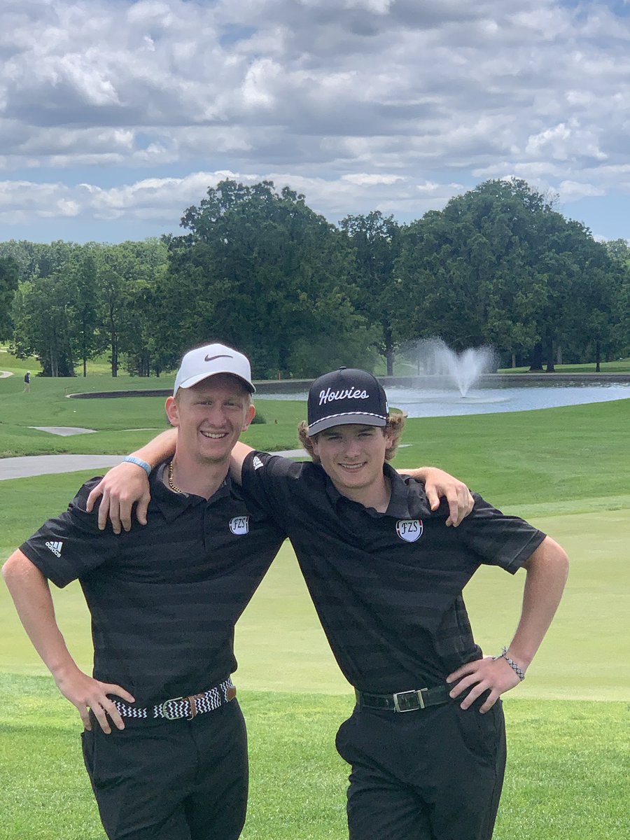FZSGolf's tweet image. The boys didn’t play as well as they would’ve liked at state, but Alex Bresler and Alec Wilson have nothing to hang their heads about. Multiple state qualifiers and part of some of the best teams we’ve ever had. Few have done it better. Congrats boys, you will be missed!