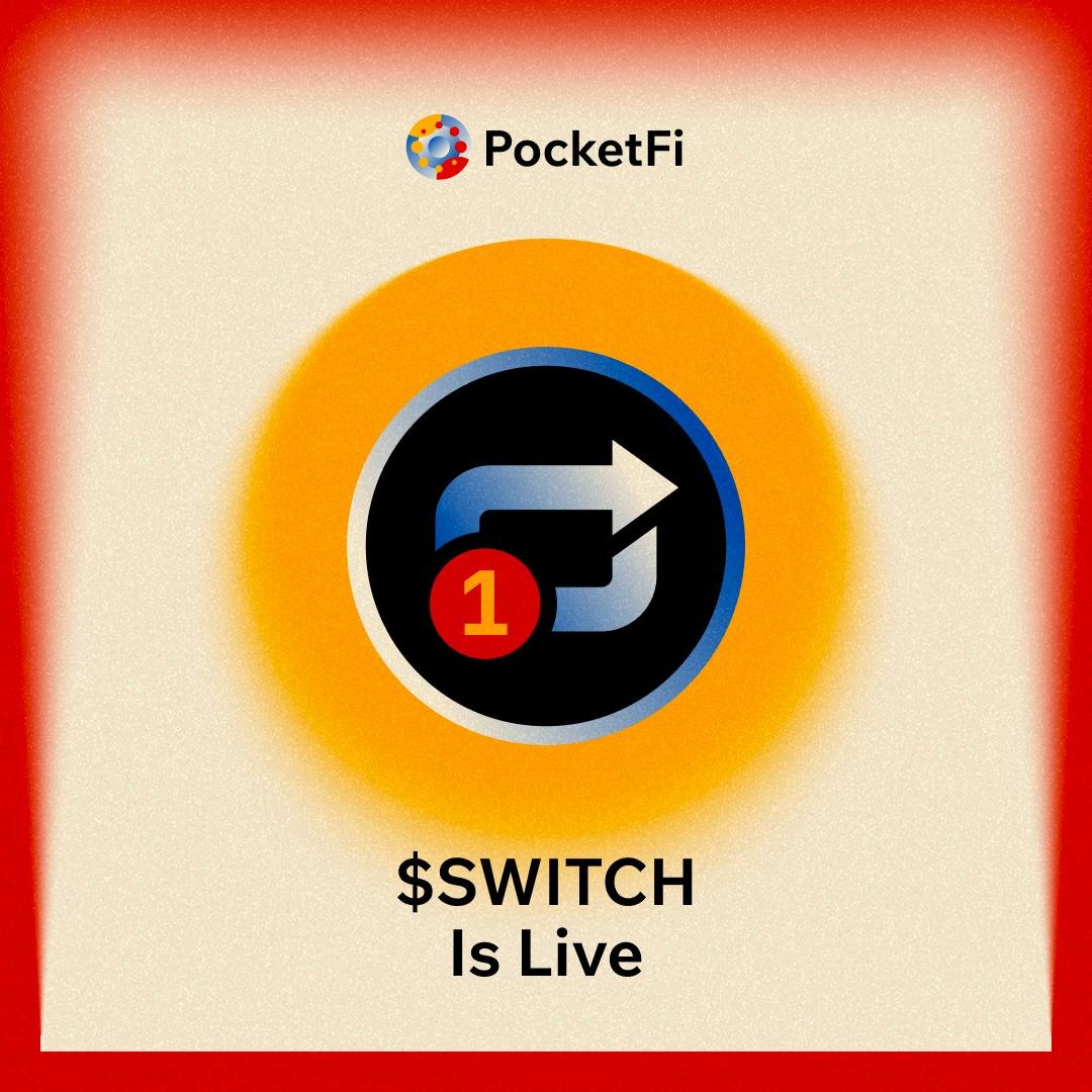 jchandu67's tweet photo. $SWITCH is listed on DEXs at $0.01

Now price 0.0144

@pocket_fi did a good job.

Let's hope not dump. https://t.co/vzIua8dH48