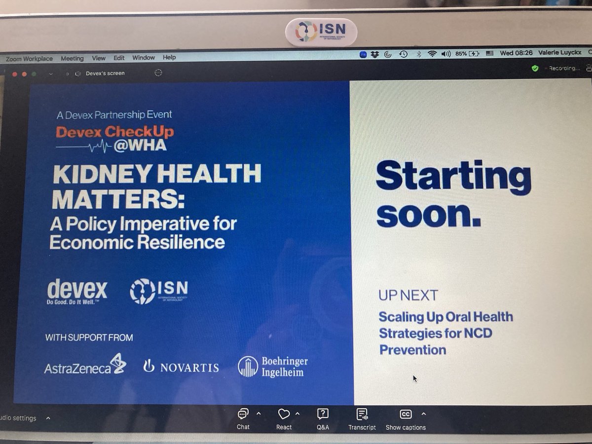 Valerie Luyckx (@valerie_luyckx) on Twitter photo Join now! Should be a conversation for the history books!
<a href="/ISNkidneycare/">Int Society of Nephrology</a> <a href="/devex/">Devex</a> <a href="/WHO/">World Health Organization (WHO)</a> <a href="/AfricanAFRAN/">African Association of Nephrology (AFRAN)</a> <a href="/EKHA_EU/">EKHA</a> Join now! Should be a conversation for the history books!
<a href="/ISNkidneycare/">Int Society of Nephrology</a> <a href="/devex/">Devex</a> <a href="/WHO/">World Health Organization (WHO)</a> <a href="/AfricanAFRAN/">African Association of Nephrology (AFRAN)</a> <a href="/EKHA_EU/">EKHA</a>